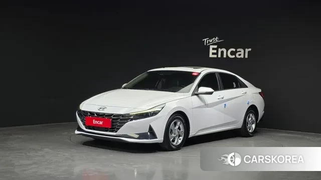 Hyundai Avante (CN7) 2020 Белый из Кореи