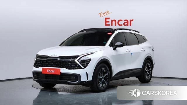 Kia Sportage 5th Generation Hybrid 2023 Белый из Кореи