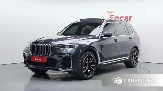BMW X7 (G07) 2021 Серый из Кореи