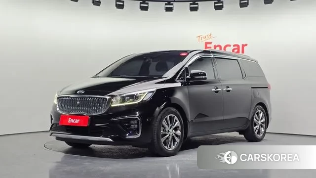 Kia The New Carnival 2018 Черный из Кореи
