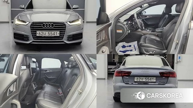 Audi New A6 2018 Серебряный из Кореи