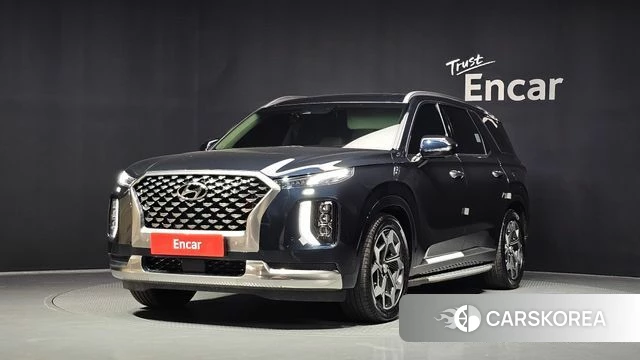 Hyundai Palisade 2022 Синий из Кореи