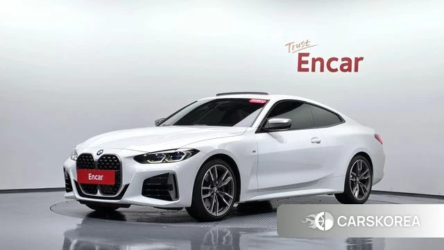 BMW 4 Series (G22) 2023 Белый из Кореи