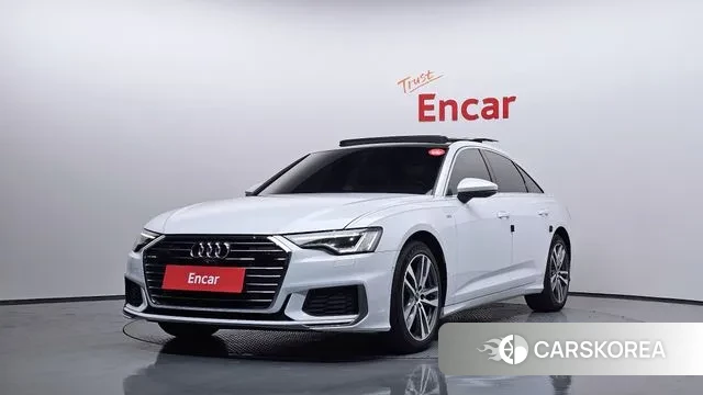 Audi A6 (C8) 2022 Белый из Кореи