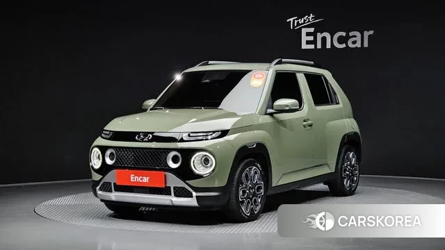 Hyundai Casper 2021 Темно-зеленый из Кореи