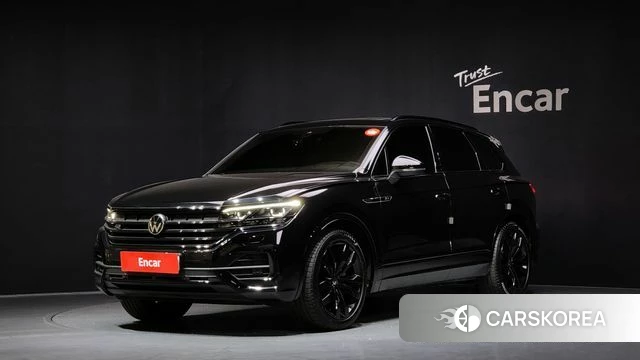 Volkswagen Touareg 3rd generation 2023 Черный из Кореи