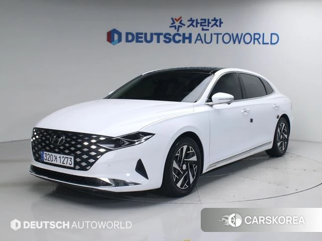 Hyundai The New Grandeur IG Hybrid 2022 Белый из Кореи