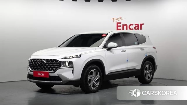 Hyundai The New Santa Fe 2022 Белый из Кореи