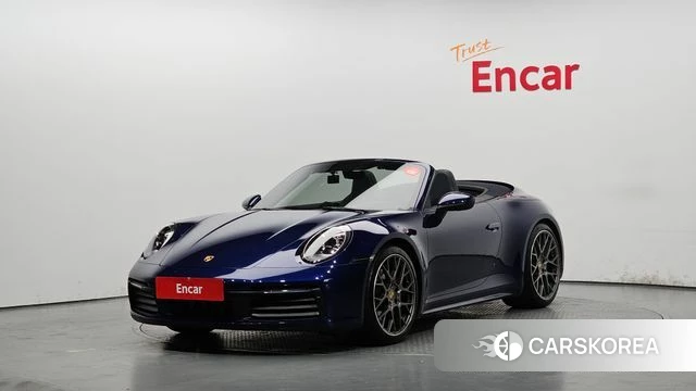 Porsche 911(992) 2020 Синий из Кореи