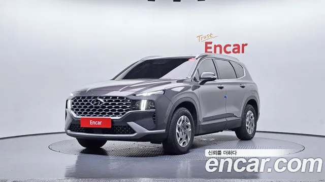 Hyundai The New Santa Fe 2021 Серый из Кореи