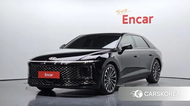 Hyundai Grandeur (GN7) 2023 Черный из Кореи