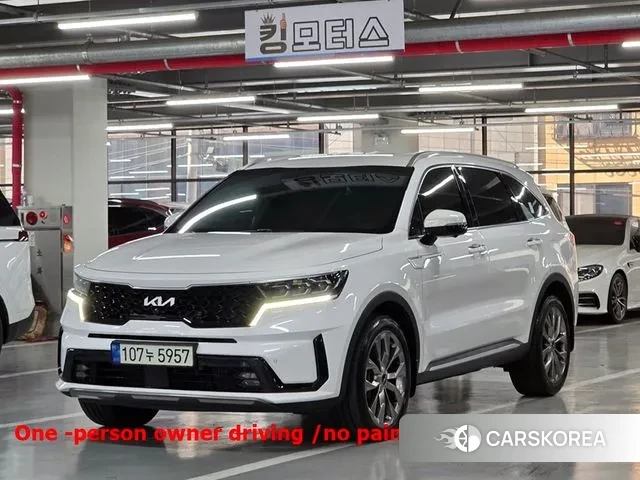 Kia Sorento 4th Generation 2021 Белый из Кореи