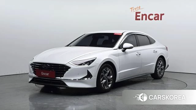 Hyundai Sonata (DN8) 2020 Белый из Кореи