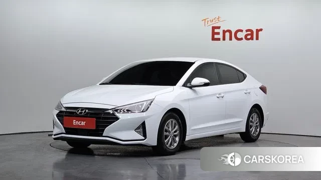 Hyundai The New Avante AD 2019 Белый из Кореи