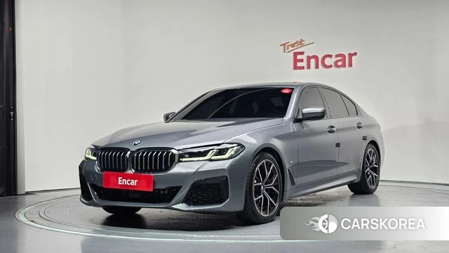 BMW 5 Series (G30) 2023 Серый из Кореи