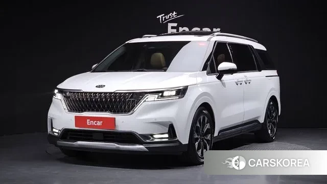 Kia Carnival 4th generation 2020 Белый из Кореи