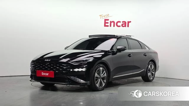 Kia K8 Hybrid 2022 Черный из Кореи