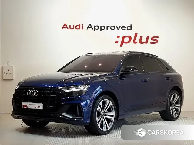 Audi Q8 (4M) 2023 Синий из Кореи