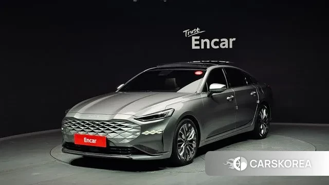 Kia K8 2021 Серебристо-серый из Кореи