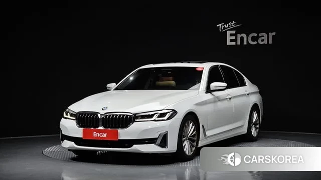 BMW 5 Series (G30) 2021 Белый из Кореи