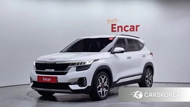 Kia Seltos 2021 Белый из Кореи