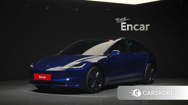 Tesla Model 3 2024 Синий из Кореи