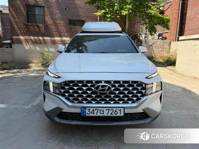 Hyundai The New Santa Fe 2021 Белый из Кореи