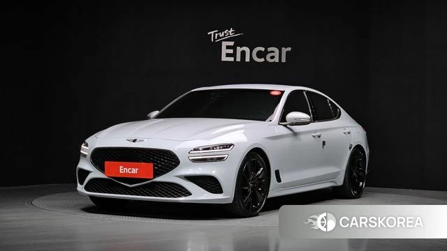 Genesis The New G70 2021 Светло-серебряный цвет из Кореи