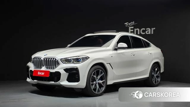 BMW X6 (G06) 2022 Белый из Кореи