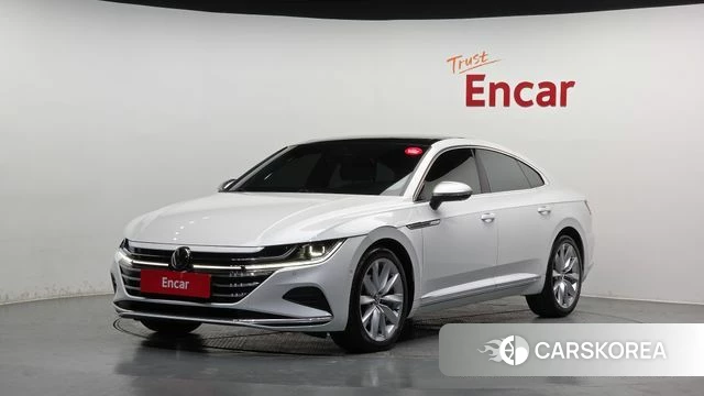 Volkswagen Arteon 2022 Белый из Кореи