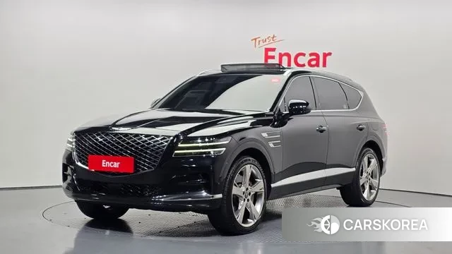 Genesis GV80 2022 Черный из Кореи