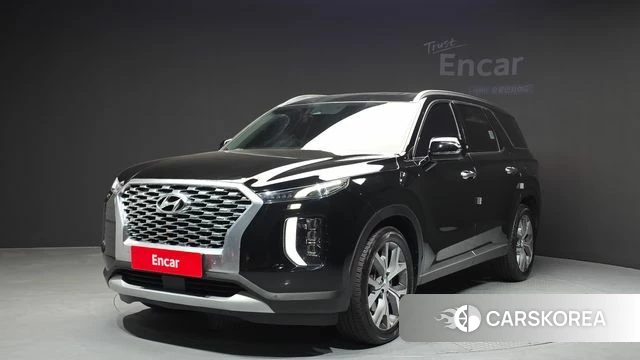 Hyundai Palisade 2021 Черный из Кореи