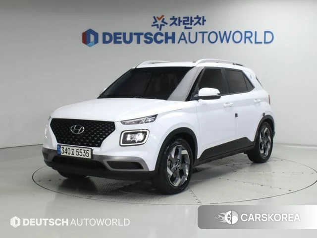 Hyundai Venue 2021 Белый из Кореи