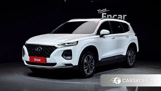 Hyundai Santa Fe TM 2019 Белый из Кореи