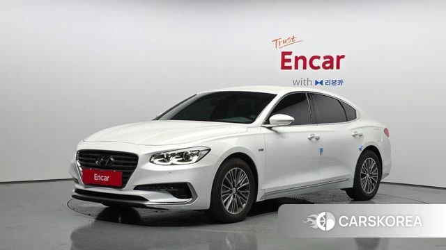 Hyundai Grandeur IG Hybrid 2019 Белый из Кореи