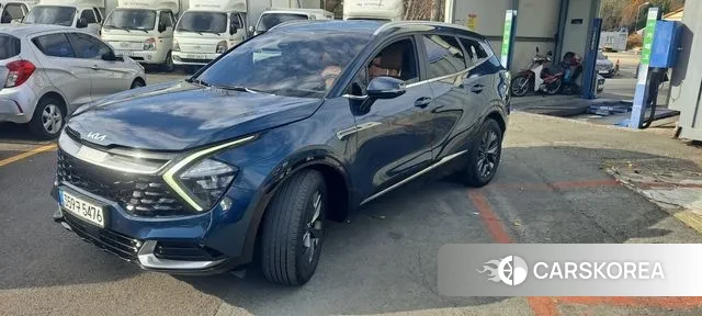 Kia Sportage 5th Generation 2022 Синий из Кореи