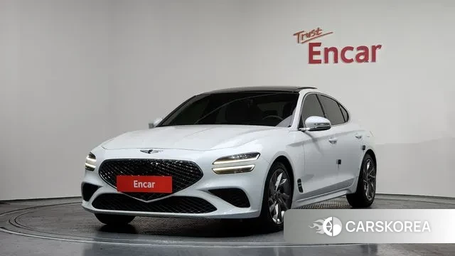 Genesis The New G70 2021 Белый из Кореи