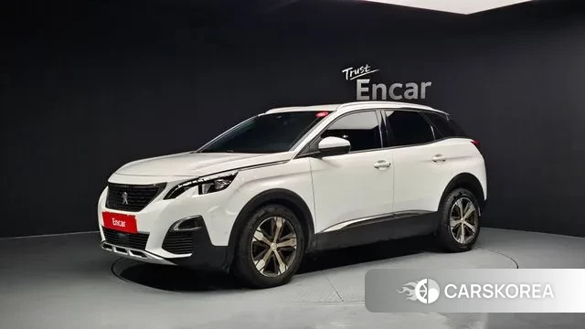 Peugeot 3008 second generation 2018 Белый из Кореи