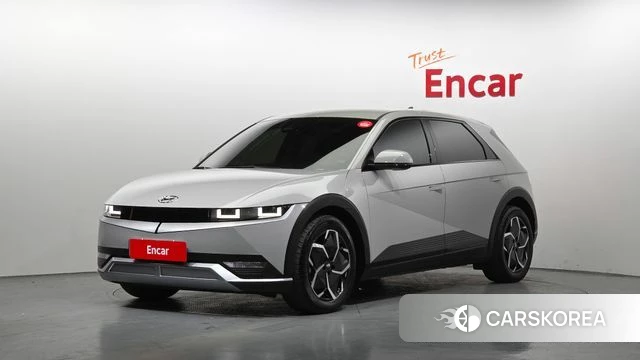 Hyundai Ionic 5 2023 Серебристо-серый из Кореи