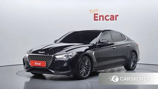 Genesis G70 2018 Черный из Кореи