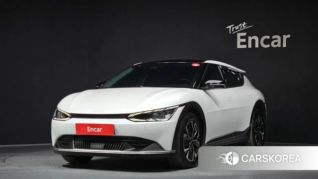 Kia EV6 2023 Белый из Кореи