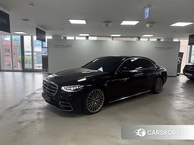 Mercedes-Benz S-Class W223 2023 Черный из Кореи