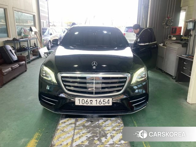 Mercedes-Benz S-Class W222 2020 Черный из Кореи