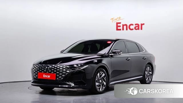 Hyundai The New Grandeur IG Hybrid 2020 Черный из Кореи