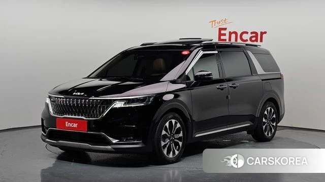 Kia Carnival 4th generation 2023 Черный из Кореи