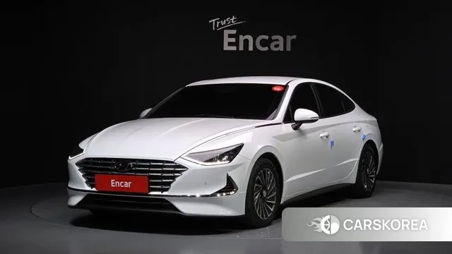 Hyundai Sonata Hybrid (DN8) 2023 Белый из Кореи