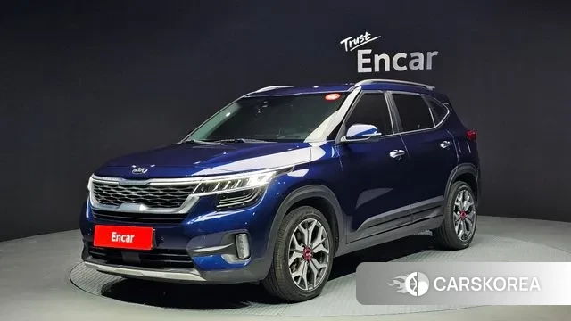 Kia Seltos 2019 Синий из Кореи