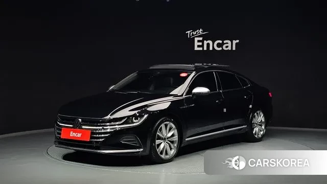Volkswagen Arteon 2023 Синий из Кореи