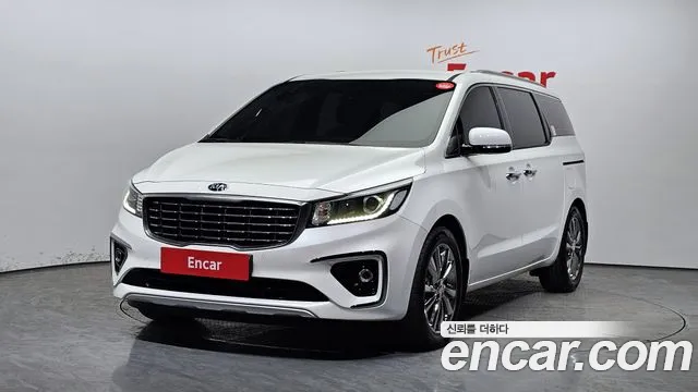 Kia The New Carnival 2019 Белый из Кореи