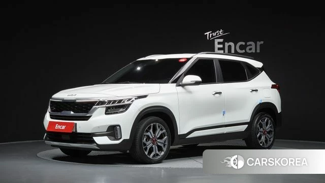 Kia Seltos 2022 Белый из Кореи